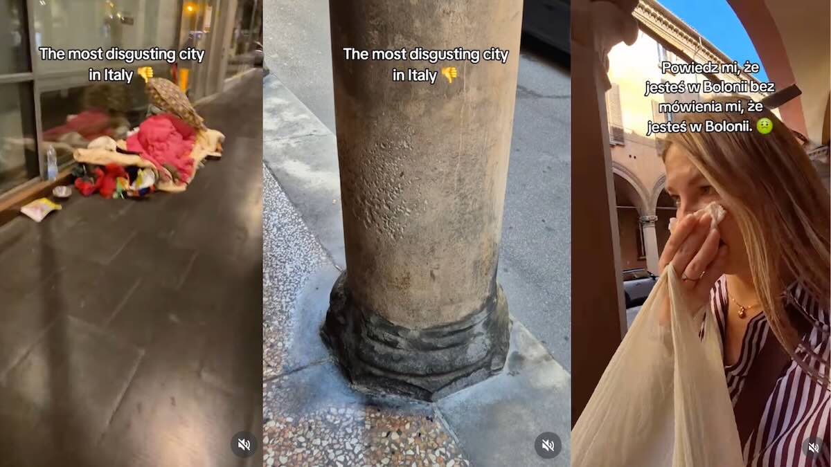 Parla l'influencer polacca che ha criticato Bologna: «Ora mi odiano, mi dicono di non tornare più, ma dovrebbero pulire le strade»