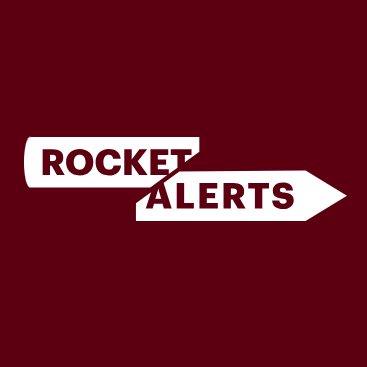 Rocket alerts in Israel