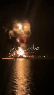 Iraq, petroliere in fiamme