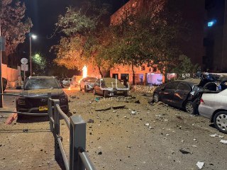 Tel Aviv dopo un impatto