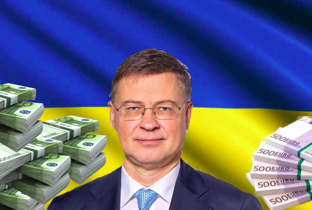 Dombrovskis: "One way or another, we will give Ukraine the €90 billion"