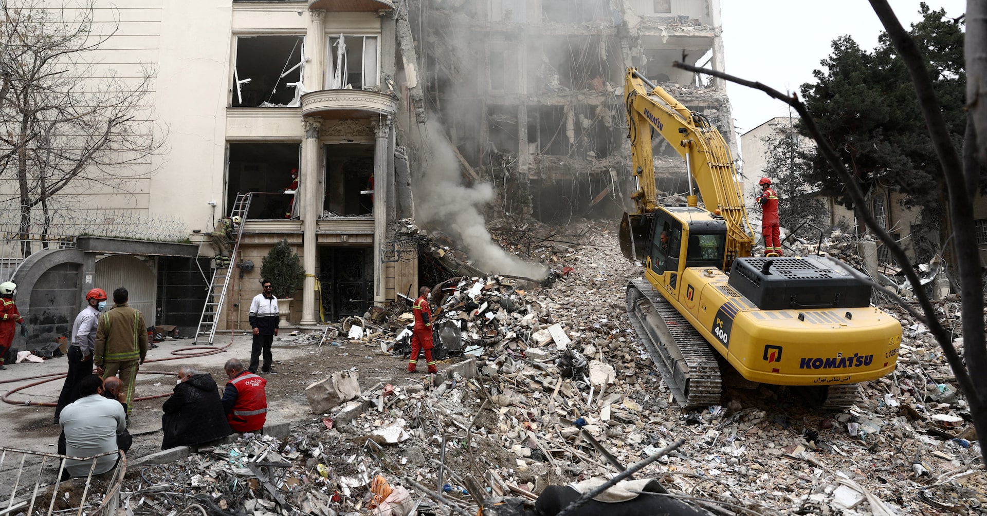 Iran says it is reviewing a US ceasefire plan but no talks; Trump says Tehran leaders want a deal