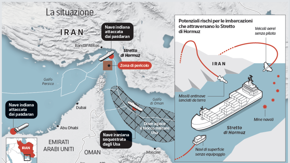 Hormuz, la battaglia navale nel Golfo: droni, barchini e razzi iraniani ben nascosti mandano in tilt i comandi Usa