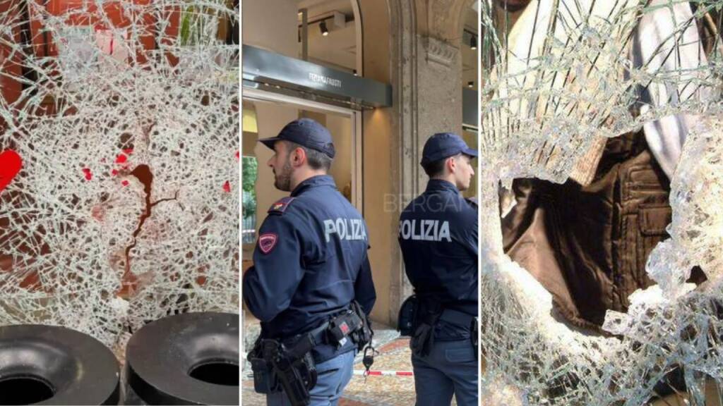 Sicurezza a Bergamo, 10 tra spaccate e furti in 17 giorni: un colpo ogni 48 ore