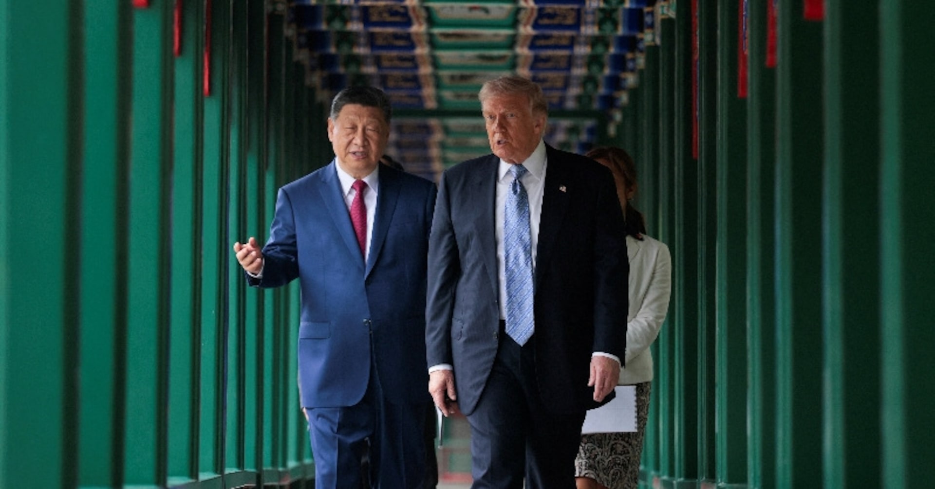 Trump leaves Beijing with few wins, many warm words for Xi