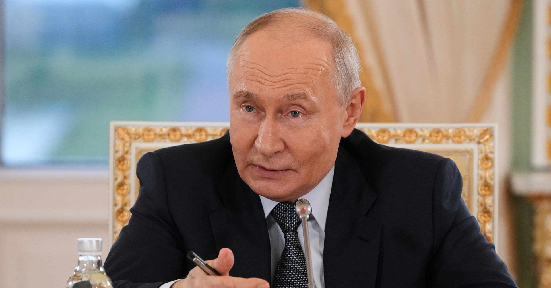 Putin sticks to hardline stance on war in Ukraine, but says Trump ideas could bring peace