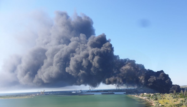 Fires reported at railway and military sites in Crimea after overnight attack, social media says