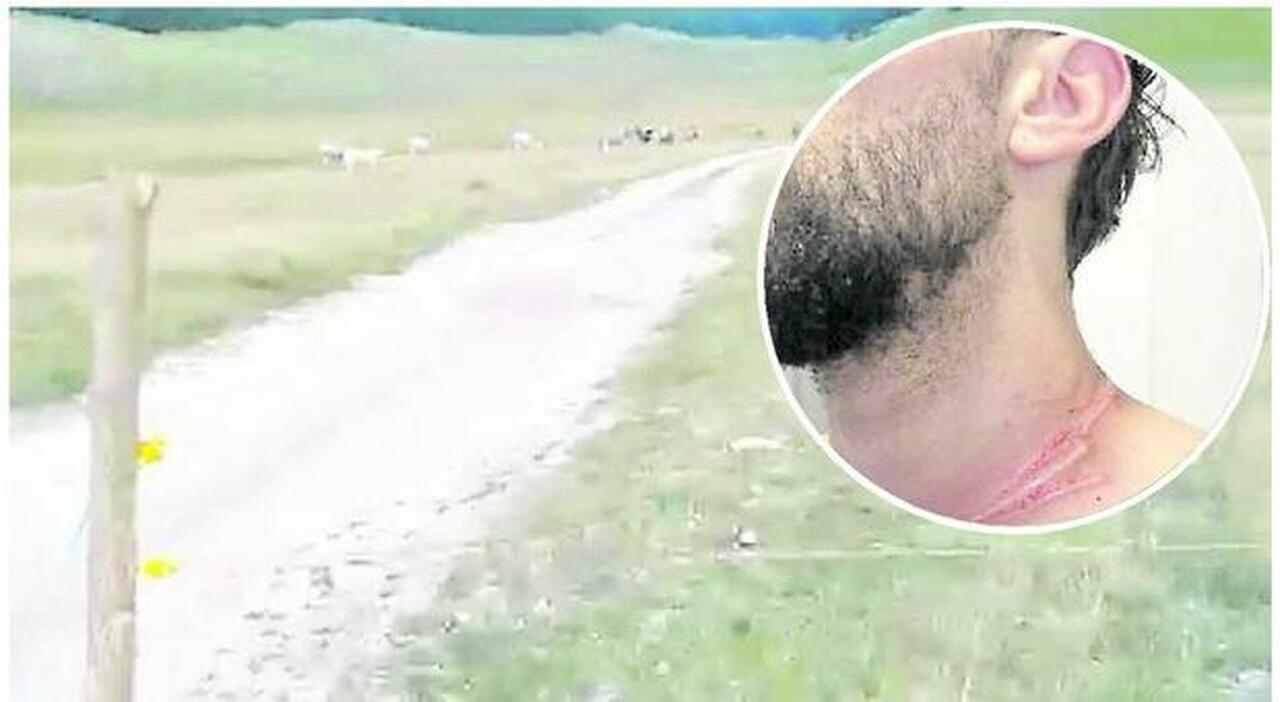 Filo metallico sulla strada a Roccaraso, motociclista rischia di morire: il cavo teso tra due pali di legno sulla carreggiata