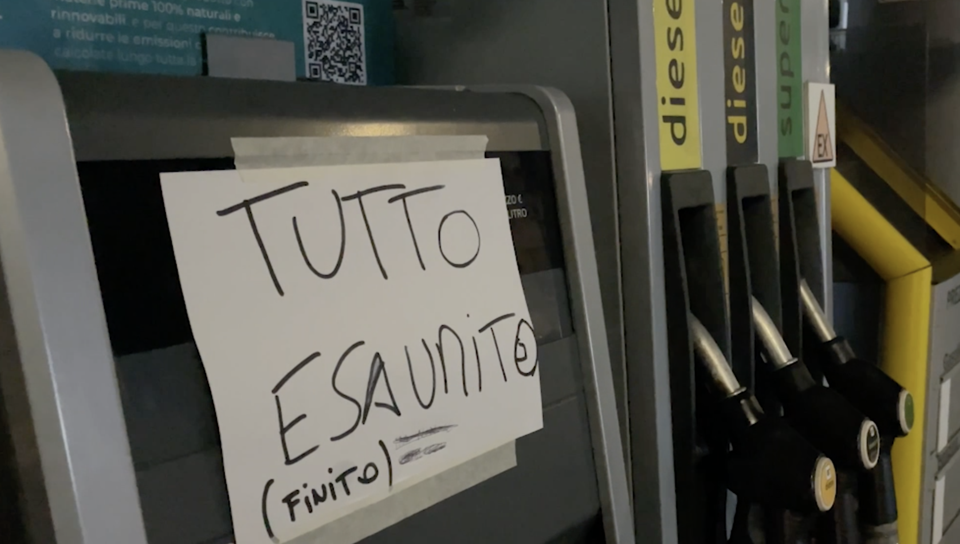 Napoli senza carburante per lo sciopero degli autotrasportatori